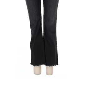 Hudson Barbara Raw Hem Black Denim - Size 31